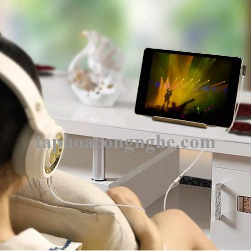 Ugreen 10777 3M màu Trắng Cáp âm thanh 3.5mm nối dài đầu nhôm AV118 30010777